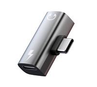 Gvvsjgdbis Usb Type C to 3.5mm Headphone Jack Adapter Audio Converter Digital Decoder Fast Charger PD30W