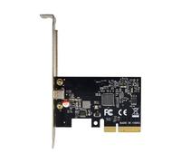 Gvvsjgdbis USB3.2 PCI-E Expansion Card USB 3.0 PCIe X4 20Gbps Industrial Speed Expansion Card ASM3242 for Desktops