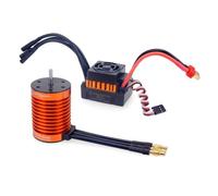 Gvvsjgdbis Waterproof F540 4370Kv Rc Brushless Motor with 60A Esc Combo Set for Rc Car