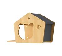 Gvvsjgdbis Wooden Climbing Wall Platform for Cats, Pet Cat Jumping Platform, Training Supplies A