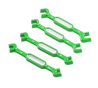 Gvvsjgdbis Wrench Adjustment Push Rod Wrench Turnbuckle Nut Ball End Joint Remover Tool for RC Car Replacement 3/3.2/3.5/3.7/4/5/5.5/6mm-Green