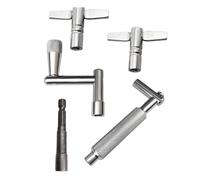 Gvvsjgdbis Z-Shaped T-Shaped Metal Drum Key Quick Drum Lock High-Speed Rotating Speed Detachable Instrument Replacement