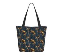 GVYGVY Travel Tote Bag for Women Work - Cyber Tiger Print Lightweight Shoulder Nurse Bag Beach Handbags for Women, Fashion Large Tote Purse with Zipper