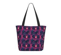 GVYGVY Travel Tote Bag for Women Work - Cyber Western Cowboy Sunset Print Lightweight Shoulder Nurse Bag Beach Handbags for Women, Fashion Large Tote Purse with Zipper