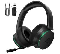 Gvyugke Wireless Gaming Headset for Xbox Series X|S, Xbox One, PS5, PS4, Noise Cancelling Bluetooth 5.3 Wireless Gaming Headphones, PC Headset with Microphone