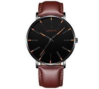 Gw-6900 Business Stainless Mesh Quartz Men's Fashion Ultra Steel Thin Watch Men's Watch Max S Watch (Q, One Size)