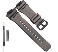 GW-7900 Replacement Strap Compatible with Casio 10330771 GW-7900B G-7900 watch band Men's Black Resin Wristband (BlackBuckle)