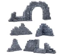GW Box Ruined Stone Walls Set Battle Ruined Walls