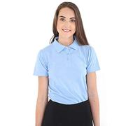 GW CLASSY OUTFIT Boys Girls Polo Uniform T Shirts 1X 2X 3X 4X 6X Kids T-Shirts School wear Shirts Tee Short Sleeve PE Top Gym Tops 4-12 Years (1X Girls Blue, 11-12 Years)