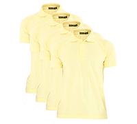 GW CLASSY OUTFIT Pack of 2X 4X 6X Girls Boys Polo White T Shirts (Mulitpacks) Unisex Kids Plain Polo Neck Tops Short Sleeve Kids T-Shirts School Tops Uniform Shirts PE Top Gym Tops