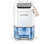 GW® Dehumidifier for Home Damp - Quiet Dehumidifier for Bedroom (1200ml) | 1200ml tank dehumidifier for bedroom, under 30dB sleep mode, auto shut-off, 1p an hour, bathroom, wardrobe & caravan