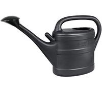 Green Wash Recycled Indoor Outdoor Plastic Plant Watering Can 10L - Grey