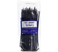 GW Wiring Products GT-200STBC 200/202 x 4.8 mm Cable Tie - Black (100-Piece)