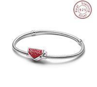 (GW1-17) 2025 Stranger Things series charms, with exquisite designs like hearts and stars, infusing fantasy elements into the bracelet