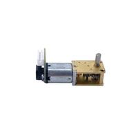 GW12-N20 Encoder DC 3V6V12V Micro Gear Motor, Low Speed Electric Mini Reducer, Worm Gear Motor(1 Ratio 42,12V A35)