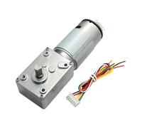 GW4058-555 High Torque MAX 95W Worm gear DC electronic starter 12V 24V encoder Parking lock electronic starter(1 Ratio 522,DC 12V)