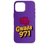 gwada 971 belle gift idea graphic design guadeloupe Case for iPhone 16 Pro Max