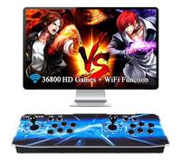 GWALSNTH 3D Pandora Box 18S Pro Arcade Games Console, 36800 in 1 HD Video Game Machine,Plug and Play Games at Home,WiFi Function