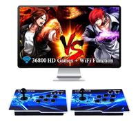 GWALSNTH 3D Pandora Box 18S Pro Arcade Games Console,36800 in 1 HD Video Game Machine,WiFi Function,Search/Save/Hide/Pause Games,Up to 4 Players,Sparated Joysticks …