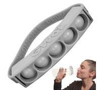 GWaT - Hydration Tracker for Water Bottles, Helps You Drink More (Grey Skies)