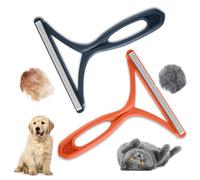 GWAWG 2pcs Pet Epilator For Carpets, Sofas, Pet Bed Blankets Carpet Scraper Tool Reusable Lint Remover Easy To Clean Fur Clothes For Dogs And Cats, Pet Towers, Portable Brushes For Car Interiors