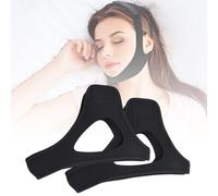 GWAWG Anti Snoring Chin Strap, 2PCS Adjustable Jaw Strap for Sleeping, Keep Mouth Closed, Air Flow Design for Men, Stop Snoring and Sleep Tight All Night