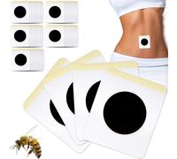 GWAWG Bee Venom Lymphatic Drainage Slimming Patch 50 Count, Bee Venom Patch, Lymphatic Drainage, Suitable for Weight Los