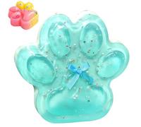GWAWG Big Cat Paw Squishy, Mini Taba Squishy Cat Paw, Giant 5 inch Stress Relief Squeeze Toy, Soft Silicone Fidget Toy for Anxiety and Relaxation, Desk Accessory for Adults, Kids