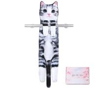 GWAWG Cat Funny Hand Towels,Cute Bathroom Kitchen Towels,Decorative Hanging Kitchen Towel,Cat Gifts for Cat Lovers,Gifts for Women Mum Christmas Girls(Cheese)