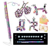 GWAWG Fidget Pen,Magnetic Pen,Gifts for Him Teenage Girls Gifts for Her Gifts for Boys Girls Funny Gifts for Women Gifts for Girlfriend Boyfriend Birthday Gifts for Women Magnetic Balls Fidget Toy