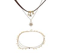 GWAWG Gold Head Chain Head Jewelry for Women Gypsy Accessories Egyptian Headpiece with Boho Crystal Necklace Gold Wedding Hair Accessory Gift for Bride Bridesmaid Girls