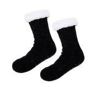 GWAWG Mens Slipper Fluffy Socks Thermal Winter Cosy Cabin Warm Fleece Soft Comfy Thick Non Slip Bed Christmas Home Gift Stocking Stuffer