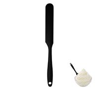 GWAWG Slim Silicone Spatula U Button Slim Silicone Spatula Slim Silicone Spatula U Button Glass Scraper Glass Spatula with Long Handle for Scraping Sauces, Baking, Stirring