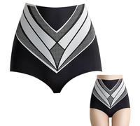 GWAWG Titanium Shaping Shorts，Medical Tummy Control Panties，High Waisted Shrink,Yoga Knickers Skims Cotton Underwear Women (black, XL)