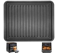 GWBSXM Air Fryer Accessories for Breville Halo Flexi Air Fryer, 12''×9.45''×1'' Steel Air Fryer Tray Replacement Part Roasting Rack Grill Racks Baking Tray，Dishwasher Safe