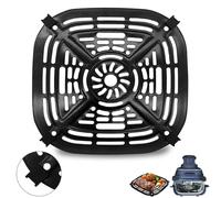 GWBSXM Air Fryer Accessories for Ninja Crispi Portable 3.8L 4 in1 FN101UKGY Air Fryer, Air Fryer Replacement Parts Grill Pan Grill Plate Crisper Plate Rack Tray with Rubber Bumpers