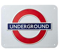 GWC London Underground Sign, Underground, Medium Metal Sign