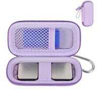 GWCASE Heart Rate Monitor Case for KardiaMobile 1-Lead/ 6L/ 6L Max | Compact Hard Shell Storage with Raised Base, Elastic Strap and Pill Box for Seniors, Caregivers and Travel, Box Only