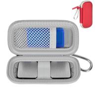 GWCASE Heart Rate Monitor Case for KardiaMobile 1-Lead/ 6L/ 6L Max | Compact Hard Shell Storage with Raised Base, Elastic Strap and Pill Box for Seniors, Caregivers and Travel, Box Only