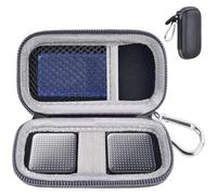 GWCASE Heart Rate Monitor Case for KardiaMobile 1-Lead/ 6L/ 6L Max | Compact Hard Shell Storage with Raised Base, Elastic Strap and Pill Box for Seniors, Caregivers and Travel, Box Only