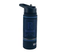 GWCC Harry Potter Double Wall Stainless Steel Water Bottle, 530ml, Hot & Cold Insulated, Embossed House Logo & Motto (Navy-Ravenclaw)