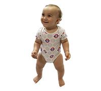 GWCC Licensed London Underground Mind the Gap Roundel Baby Grow New Limited Edition (0-3 Months)