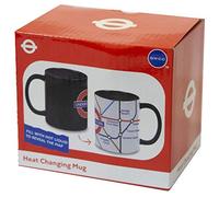 GWCC Licensed Official Heat Changing London Underground Tube Map Mug