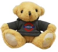 GWCC Licensed Underground 15CM Teddy Bear with real hoodie embroidered in 3 Styles Mind the Gap, Underground, London (London)