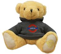 GWCC Licensed Underground 25CM Teddy Bear with real hoodie embroidered in 3 Styles Mind the Gap, Underground, London (London)