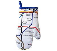 TFL6201 Licensed London Underground Tube Map Print Oven Glove Mitt