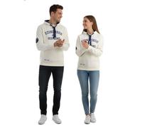 GWCC Unisex Edinburgh Scotland Hooded Sweatshirt, Hoodie Applique Embroidery Design, XS-4XL, Available in Black, Blue, Off-White, Grey-Pink, Grey-Navy (UK, Alpha, M, Regular, Regular, Off White)