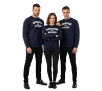 GWCC Unisex Edinburgh Scotland Sweatshirt, Applique Embroidery Design, XS-4XL, Available in Black, Blue, Off-White, Grey GPink andrey Navy (UK, Alpha, 3XL, Regular, Regular, Navy)