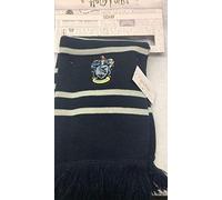 GWCC Wizarding World Harry Potter Premium House Scarf - Licensed Merchandise - Gryffindor, Slytherin, Ravenclaw, Hufflepuff - 183 cm Extra Long Knit Winter Scarf with Embroidered Crest & Tassels