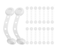 GWCYMYD 16 Pcs Child Locks for Kitchen Cupboards, Drawer Locks Baby Proofing with 5 Adjustable Positions, No Drilling ABS Safety Lock for Children